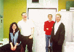 Image of my officemates at the Leiden Observatory in 1991
