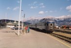 Train stop in Jasper